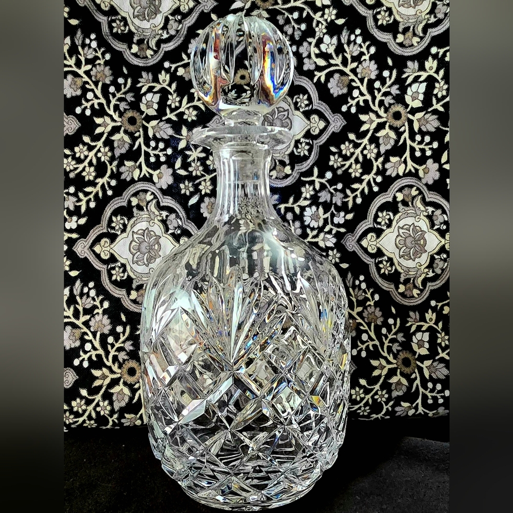 Royal Doulton Prince Charles Crystal Decanter